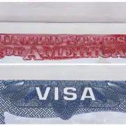 Timbre de visa américain