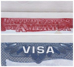 Visa Stamp Statele Unite ale Americii